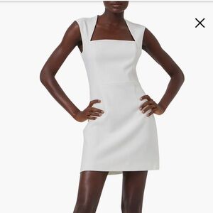 French Connection Ruth Whisper A-Line Dress in White